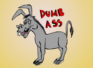 donkey_puns_series__dumb_ass_by_matthewhunter-d4iahbp
